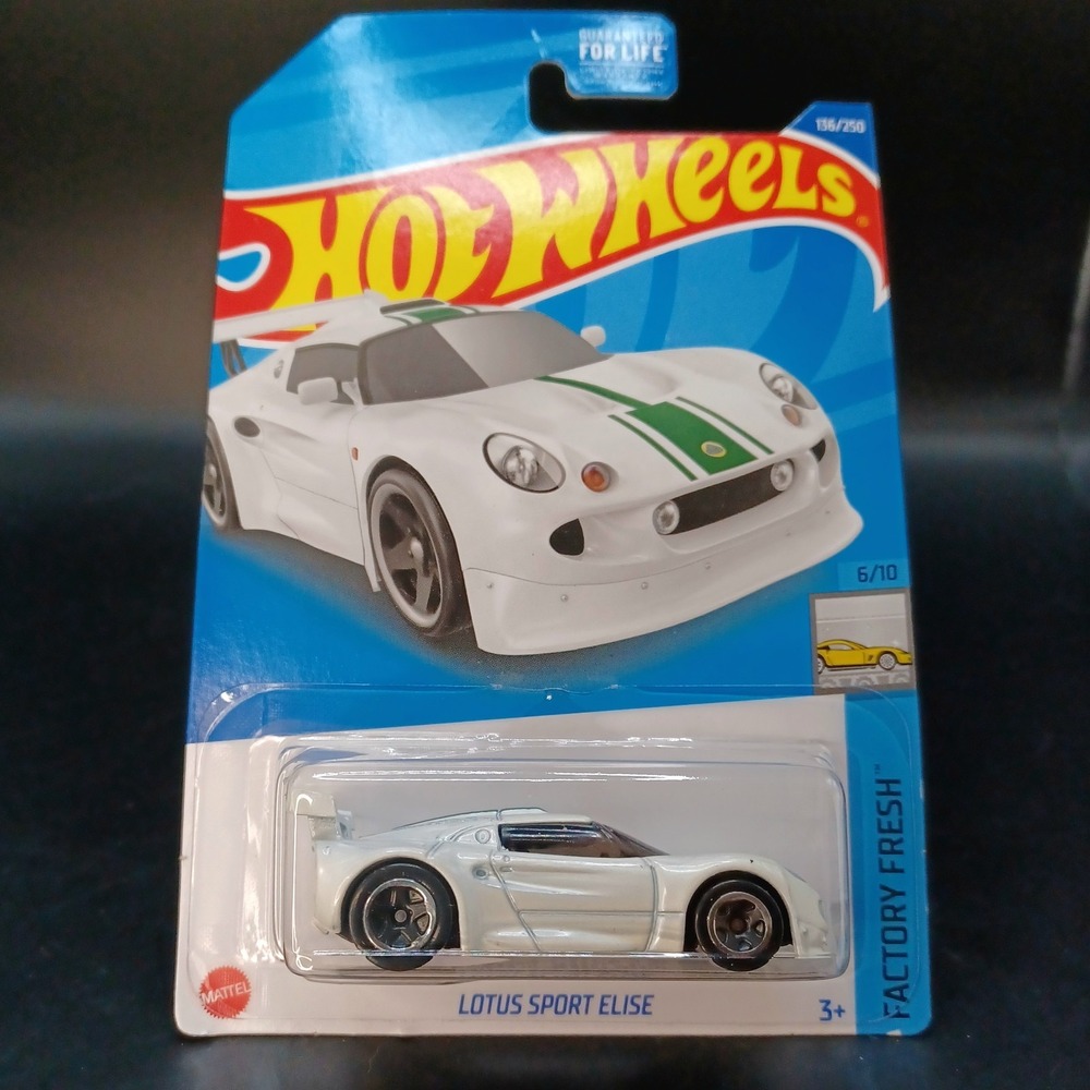 Hot Wheels Car Lotus Sport Elise‎ White 136/250